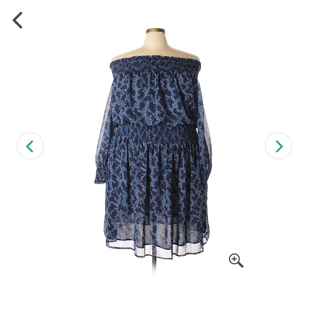 Michael Kors off the shoulder dress